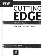 New Cutting Edge Upper Intermediate Teacher S Resource Book Pdf