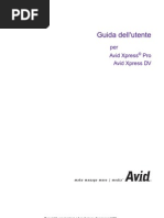 Guida Per L'utente Avid