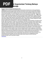 Download Contoh Paragraf Argumentasi Tentang Bahaya Narkoba Bagi Remaja 1 by Madeleine Priscilla SN136460976 doc pdf