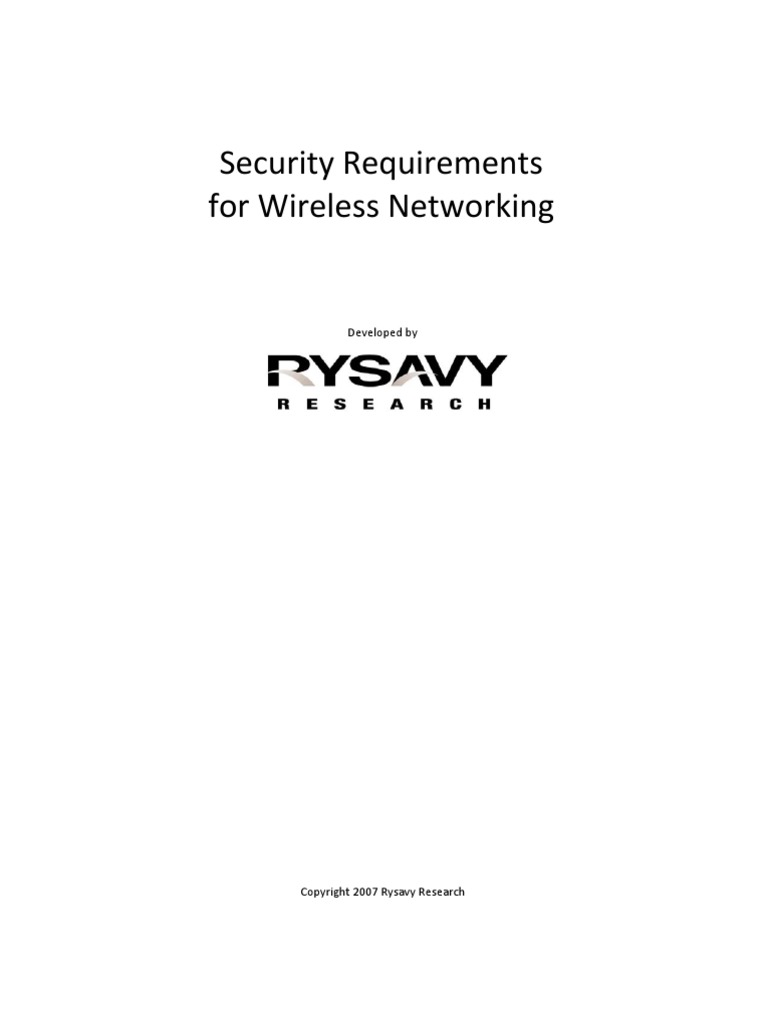 Network Security White Paper | PDF | Virtual Private Network | Computer ...