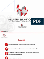 Rueda de Prensa - Industria - Agosto 14 2012