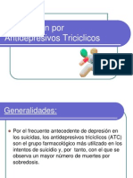 Intoxicación por Antidepresivos Tricíclicos: Generalidades, Fisiopatología, Clínica y Tratamiento