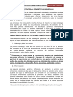 Las tres estrategias genéricas para lograr una posición competitiva sostenible