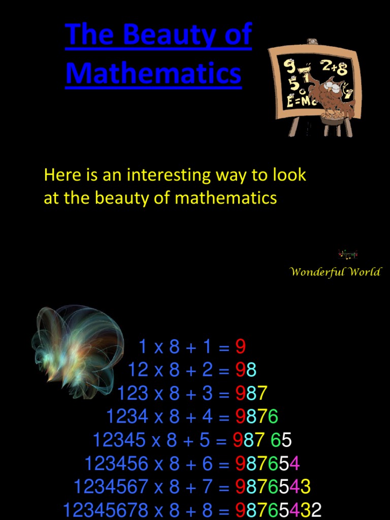 Beauty of Mathematics | PDF | Teaching Methods & Materials