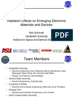 Radiation Effects On Emerging Electronic Materials and Devices