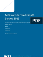 Medical Tourism Climate Survey 2013