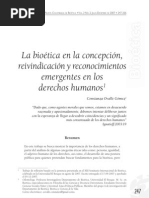 Bioetica y Politica