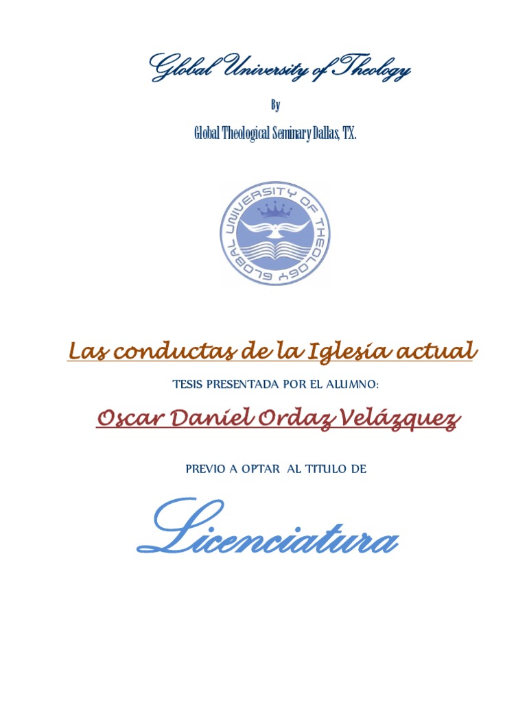 Conductas de la Iglesia Actual | PDF | Jesús | Iglesia Católica