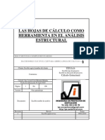 38493389 Hojas de Calculo Como Herramientas de Analisis Estructural