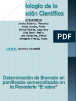 Bromato en Pan - Metodologia