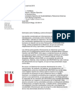 Queja contra Newmont Mining Corporation de profesor Shin Imai, director del proyecto de justicia y rendición de cuentas corporativa 