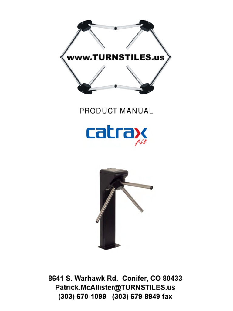 Catrax Fit - Basic Manual | Download Free PDF | Relay | Switch