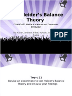 T21 - Heiders Balance Theory