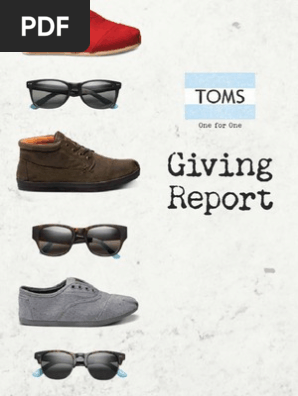 toms giving report
