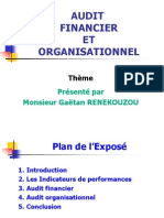 Audit Financier Et Organisationnel