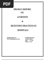 Download Final Project Attrition  Retention by Dilpreet Kaler SN136518883 doc pdf