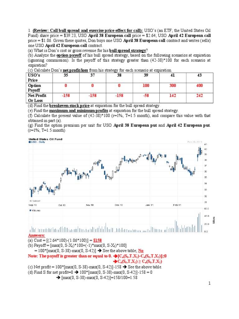 Hw 08 Solution Pdf Put Option Option Finance