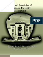 Osmania University Alimni Association Souvenir