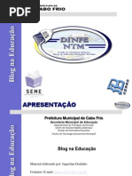 Blog como Ferramenta Pedagógica - Criando um blog