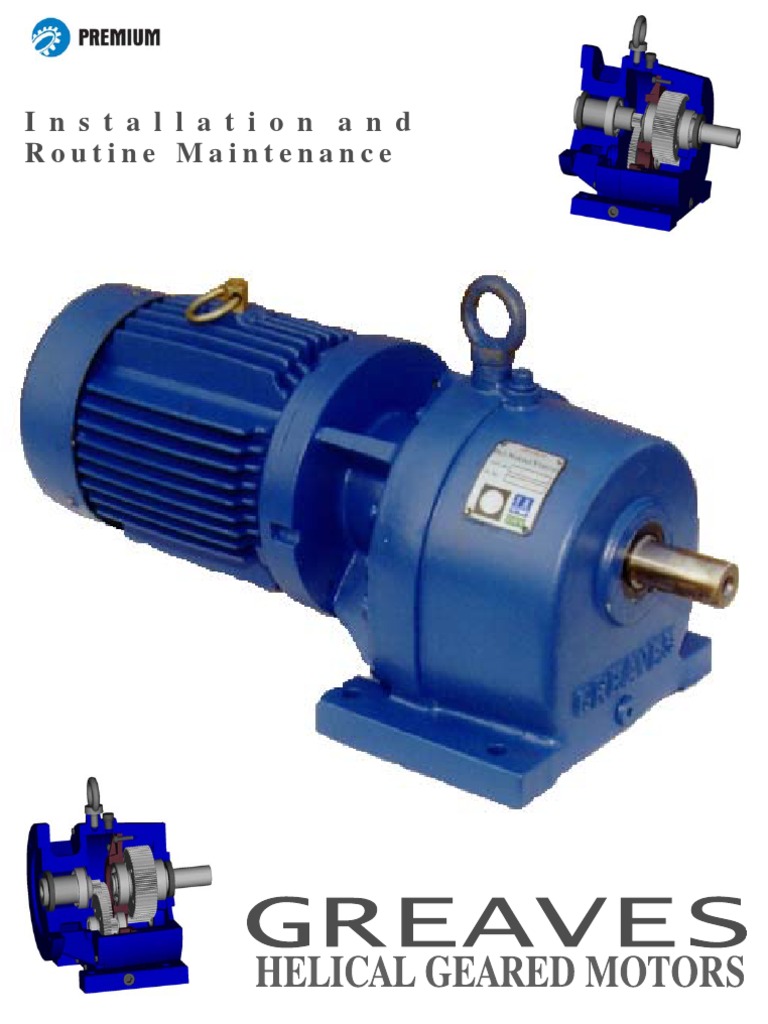 Duro Drive Installation PDF PDF Electric Motor Bearing (Mechanical)