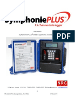 NRG SymphoniePLUS Data Logger Manual - Rev. 1.05