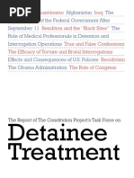 Download US TORTURE   Detainee Task Force Full Report  by Censored News Now  SN136567314 doc pdf