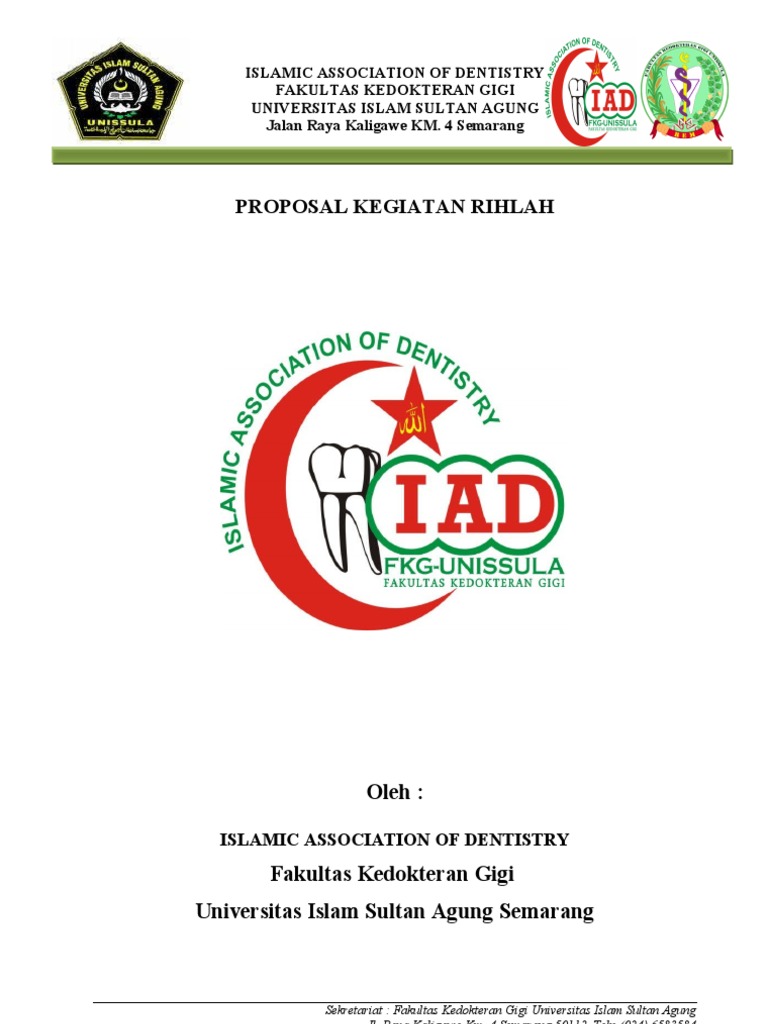 Proposal Rihlah | PDF