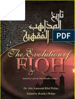 Evolution of Fiqh & Islamic Law of Madhabs