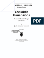 Schochet, Jacob Immanuel: "Chassidic Dimensions: Themes in Chassidic Thought and Practice" (Mystical Dimension - Volume 3)