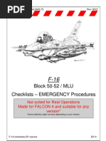 Emergency Procedures Checklists