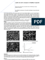 Influence of The Nozzle Type On Particle Size and Its Consequence For Flowability of Spray-Dried Protein Powders
