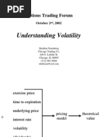 Mastering Option Trading Volatility Strategies With Sheldon Natenberg | PDF  | Volatility (Finance) | Option (Finance)