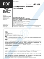 NBR_6939-Coordenação_Isolamento
