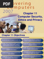 Computer Security, Ethics and Privacy