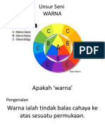 Unsur Seni Warna