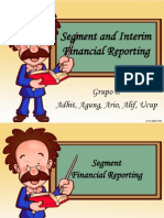 Segment and Interim Financial Reporting