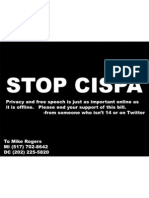 CISPA Fax Protest