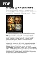 Artistas Do Renascimento