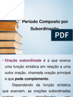 13 - Oração Subordinada Substantiva