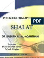 Id Petunjuk Lengkap Tentang Shalat