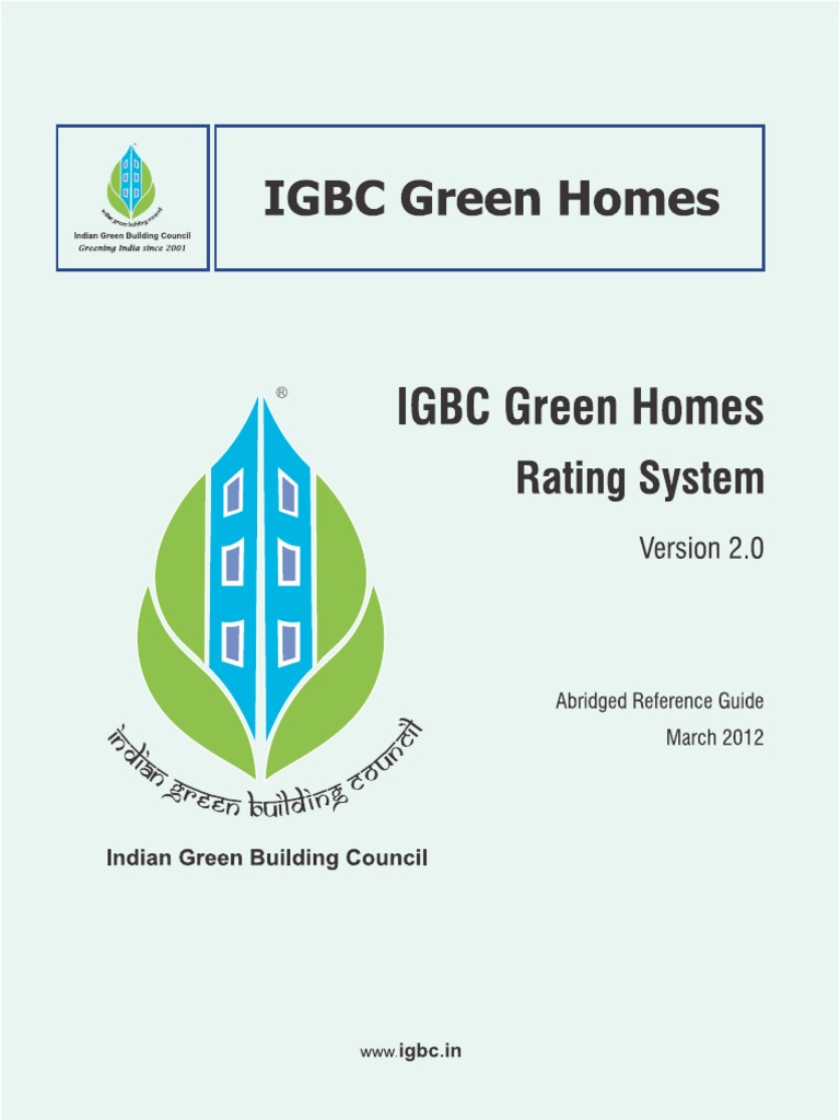 IGBC Green Homes Rating System - Version 2.0 | PDF