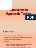 2.introduction To Hypothesis Testing
