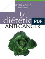 Ebook Gratuit La Dietetique Anti-Cancer