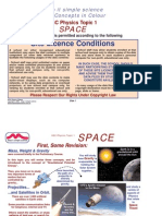 HSC Physics K.I.S.S. Space (Colour)