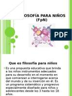 Filosofía para Niños