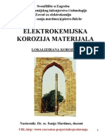Elektrokemijska Korozija Materijala PDF