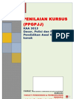 Penilaian Kerja Kursus Kaa 3013 