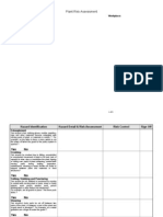 Blank Risk Assessment Template