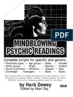 Herb Dewey - Mindblowing Psychic Readings OCRd