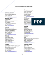 Single State Agencies for Mental Health